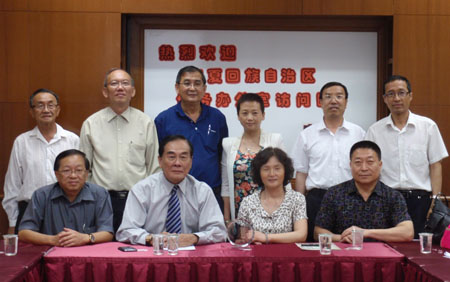 前排左起：陈清顺、王超群、谢晓光、常文建  /   后排左起：萧古标、李金桦、李毅强、纪元  、王伦、李宝刚