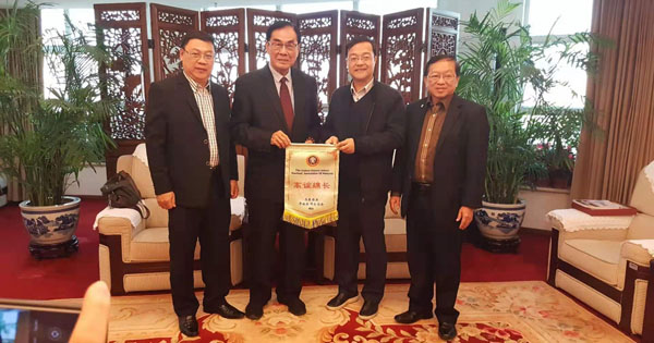 马来西亚教总代表团访问中国侨联