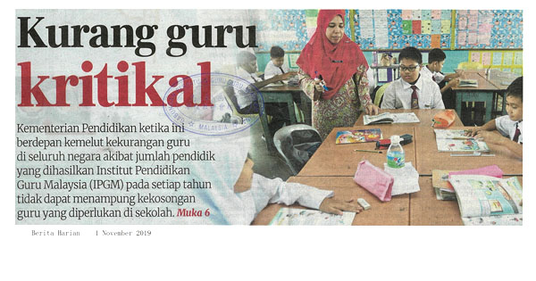 KURANG GURU KRITIKAL