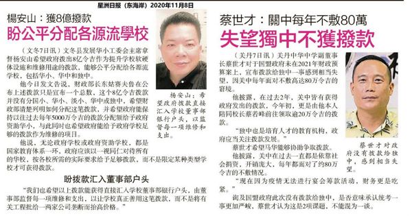 2021年财政预算案（各界回应）