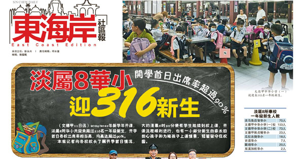 淡属8华小 迎316新生